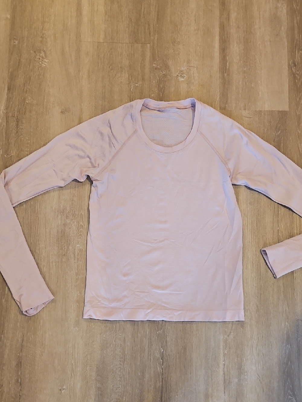 Lululemon Pink Long Sleeve Swiftly Shirt